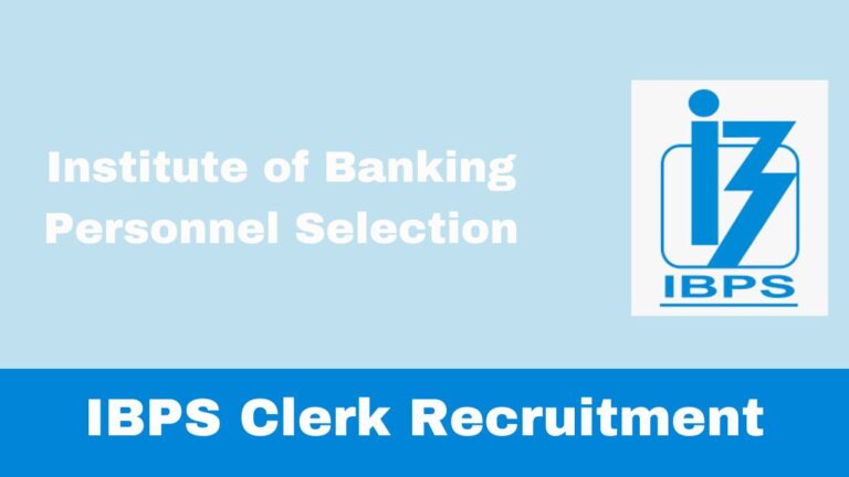 IBPS Clerk Recruitment