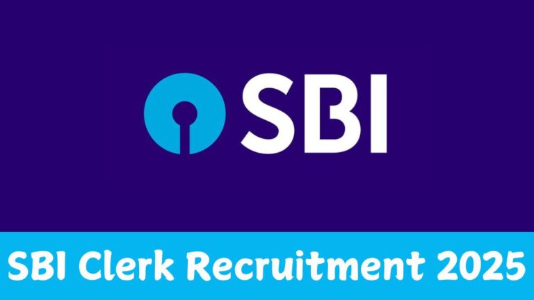 SBI Clerk Recruitment